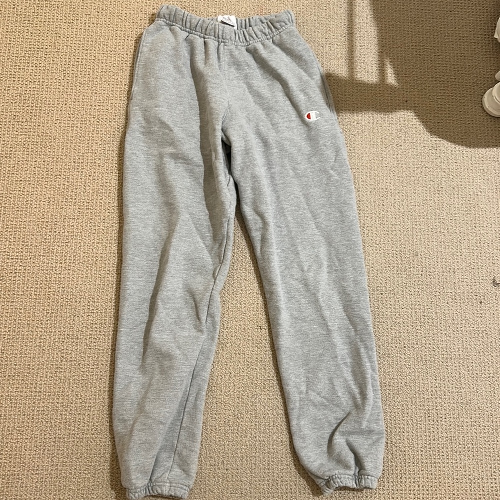 grey champion sweats with hidden pockets